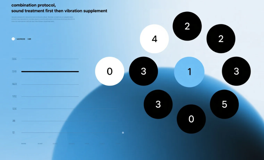 Timeline infographic showing combination protocol